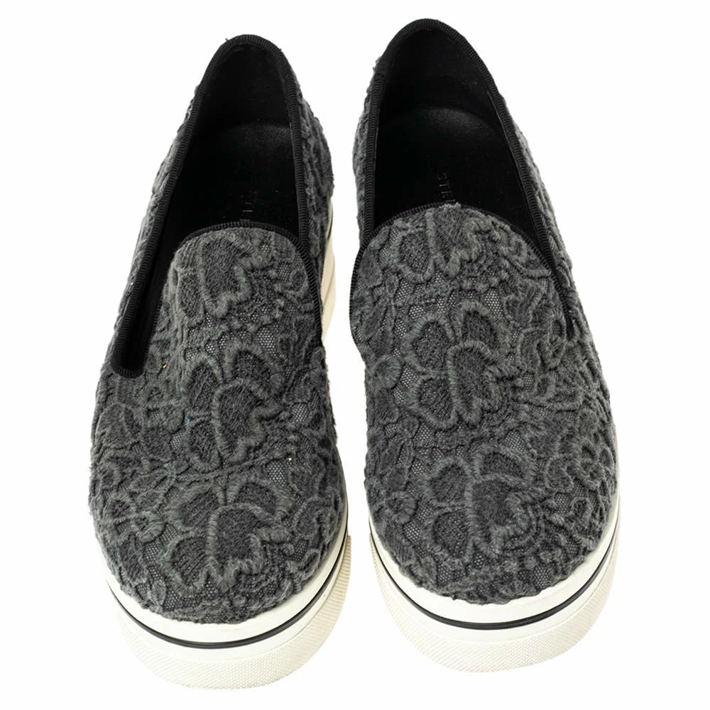 Flash Sale ๐ Stella McCartney Grey Embroidered Fabric Lace Slip On ๐ Sneakers Size 38 For ๐ฉ Women ๐ 5 Flash Sale ๐ Stella McCartney Grey Embroidered Fabric Lace Slip On ๐ Sneakers Size 38 For ๐ฉ Women ๐ - Image 3