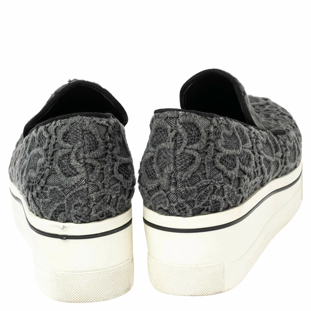Flash Sale ๐ Stella McCartney Grey Embroidered Fabric Lace Slip On ๐ Sneakers Size 38 For ๐ฉ Women ๐ 7 Flash Sale ๐ Stella McCartney Grey Embroidered Fabric Lace Slip On ๐ Sneakers Size 38 For ๐ฉ Women ๐ - Image 5