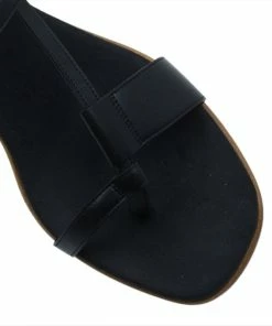 Outlet 👍 Stella McCartney Black Leather Altea Platform 🩴 Sandals Size 36 For 👩 Women ⌛ -Stella McCartney Shop luxury women stella mccartney used shoes p49793 0008