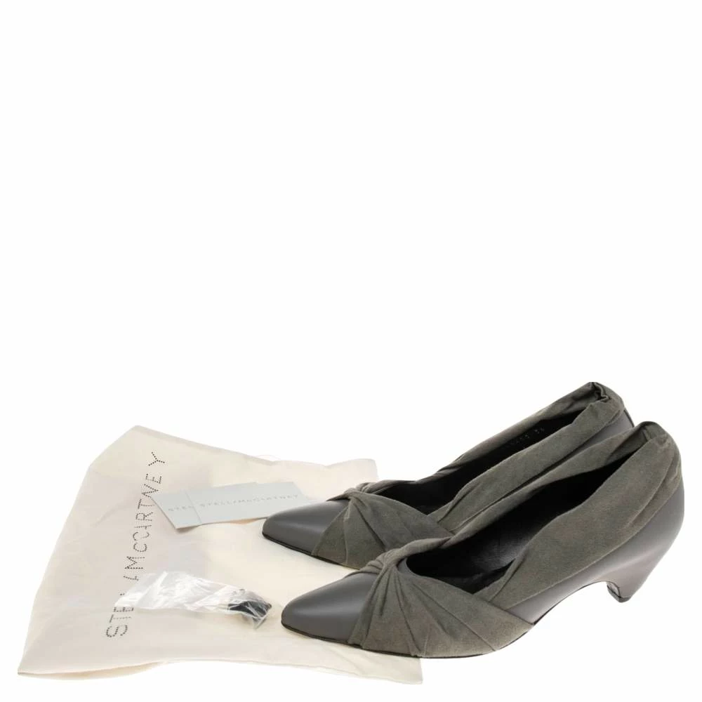 Buy ๐ Stella McCartney Grey Faux Suede And Faux Leather Pointed Toe Pumps Size 36 For ๐ฉ Women โ 10 Buy ๐ Stella McCartney Grey Faux Suede And Faux Leather Pointed Toe Pumps Size 36 For ๐ฉ Women โ - Image 8