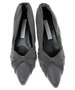 Buy ๐ Stella McCartney Grey Faux Suede And Faux Leather Pointed Toe Pumps Size 36 For ๐ฉ Women โ 12 Buy ๐ Stella McCartney Grey Faux Suede And Faux Leather Pointed Toe Pumps Size 36 For ๐ฉ Women โ -Stella McCartney Shop luxury women stella mccartney used shoes p504039 007