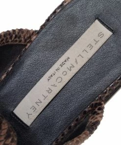 Deals 🥰 Stella McCartney Brown Faux Python Flats Size 37.5 For 👩 Women 🎉 -Stella McCartney Shop luxury women stella mccartney used shoes p504988 005