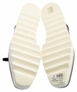 Flash Sale 🎉 Stella McCartney Black Faux Patent Leather Elyse Platform Derby Size 38 For 👩 Women ❤️ -Stella McCartney Shop luxury women stella mccartney used shoes p512338 009