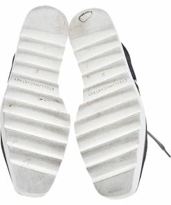 Promo 🥰 Stella McCartney Metallic Faux Suede Elyse Star Platform Derby Size 37 For 👩 Women 😉 -Stella McCartney Shop luxury women stella mccartney used shoes p515497 003