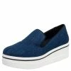 New 🎁 Stella McCartney Blue Denim Binx Slip On Platform 👟 Sneakers Size 36 For 👩 Women 🔔 -Stella McCartney Shop luxury women stella mccartney used shoes p535827 001