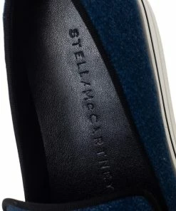 New 🎁 Stella McCartney Blue Denim Binx Slip On Platform 👟 Sneakers Size 36 For 👩 Women 🔔 -Stella McCartney Shop luxury women stella mccartney used shoes p535827 003