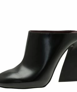 Hot Sale 👏 Stella McCartney Black Vanessa Mules Size 38 For 👩 Women 😉