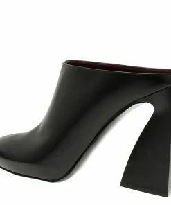 Hot Sale 👏 Stella McCartney Black Vanessa Mules Size 38 For 👩 Women 😉 -Stella McCartney Shop luxury women stella mccartney used shoes p53636 003