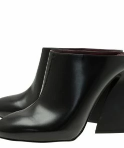 Hot Sale 👏 Stella McCartney Black Vanessa Mules Size 38 For 👩 Women 😉 -Stella McCartney Shop luxury women stella mccartney used shoes p53636 004