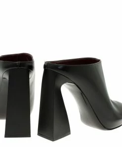 Hot Sale 👏 Stella McCartney Black Vanessa Mules Size 38 For 👩 Women 😉 -Stella McCartney Shop luxury women stella mccartney used shoes p53636 005