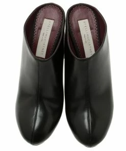 Hot Sale 👏 Stella McCartney Black Vanessa Mules Size 38 For 👩 Women 😉 -Stella McCartney Shop luxury women stella mccartney used shoes p53636 006