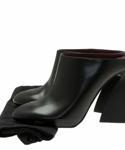 Hot Sale 👏 Stella McCartney Black Vanessa Mules Size 38 For 👩 Women 😉 -Stella McCartney Shop luxury women stella mccartney used shoes p53636 012