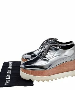 Flash Sale ⭐ Stella McCartney Faux Patent Leather Elyse Platform 👟 Sneakers Size 38 For 👩 Women ✔️ 17 Flash Sale ⭐ Stella McCartney Faux Patent Leather Elyse Platform 👟 Sneakers Size 38 For 👩 Women ✔️ -Stella McCartney Shop luxury women stella mccartney used shoes p556935 002