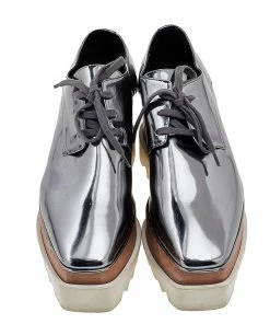 Flash Sale ⭐ Stella McCartney Faux Patent Leather Elyse Platform 👟 Sneakers Size 38 For 👩 Women ✔️ 12 Flash Sale ⭐ Stella McCartney Faux Patent Leather Elyse Platform 👟 Sneakers Size 38 For 👩 Women ✔️ -Stella McCartney Shop luxury women stella mccartney used shoes p556935 005