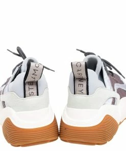 Best reviews of ✨ Stella McCartney Multicolor Velvet And Faux Suede Eclypse Low Top 👟 Sneakers Size 39 For 👩 Women 🤩 -Stella McCartney Shop luxury women stella mccartney used shoes p571205 004