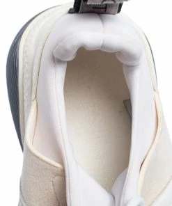 Hot Sale 🤩 Stella McCartney White Faux Leather And Faux Suede Eclypse Low-Top 👟 Sneakers Size 39 For 👩 Women 🎁 -Stella McCartney Shop luxury women stella mccartney used shoes p571464 001