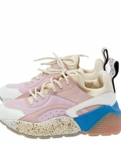 Promo ⭐ Stella McCartney Multicolor Faux Leather/Suede And Neoprene Eclypse Chunky 👟 Sneakers Size 35 For 👩 Women 🔔 -Stella McCartney Shop luxury women stella mccartney used shoes p572681 004