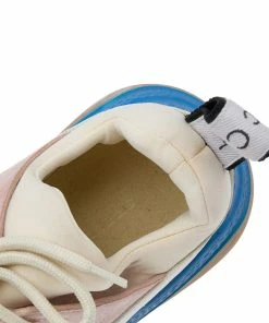 Promo ⭐ Stella McCartney Multicolor Faux Leather/Suede And Neoprene Eclypse Chunky 👟 Sneakers Size 35 For 👩 Women 🔔 -Stella McCartney Shop luxury women stella mccartney used shoes p572681 009