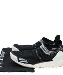 Top 10 🛒 Adidas By Stella McCartney Black/White Knit Fabric Ultraboost 3D 👟 Sneakers Size 38 2/3 For 👩 Women 🛒 -Stella McCartney Shop luxury women stella mccartney used shoes p575526 001