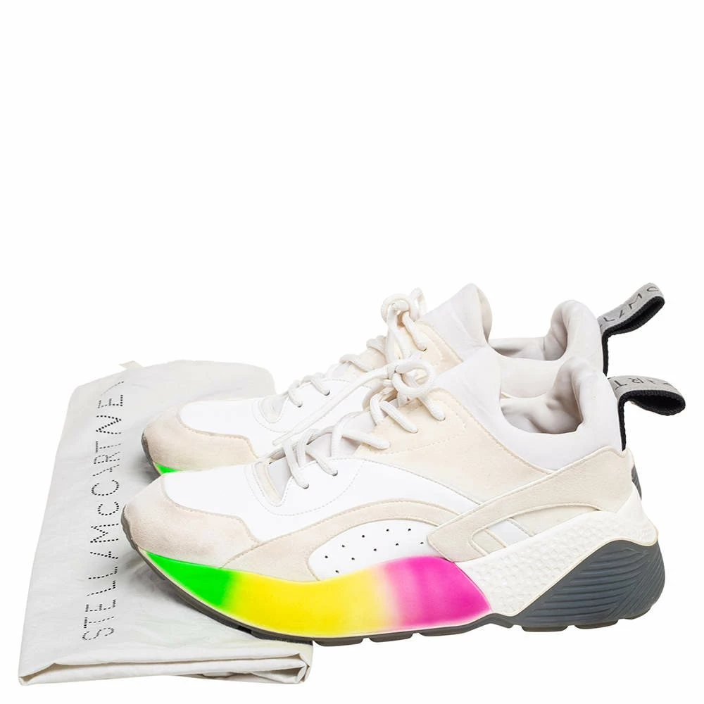 Best deal 🥰 Stella McCartney Multicolor Faux Leather And Faux Suede Eclypse Low-Top 👟 Sneakers Size 39 For 👩 Women 🎁 10 Best deal 🥰 Stella McCartney Multicolor Faux Leather And Faux Suede Eclypse Low-Top 👟 Sneakers Size 39 For 👩 Women 🎁 - Image 8
