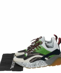 Promo ❤️ Stella McCartney Multicolor Faux Leather And Neoprene Eclypse Chunky 👟 Sneakers Size 41 For 👩 Women 🧨 -Stella McCartney Shop luxury women stella mccartney used shoes p581723 006