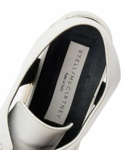 Best reviews of 🔔 Stella McCartney White Faux Leather Elyse Cut-Out Platform Derby Size 37.5 For 👩 Women 🧨 -Stella McCartney Shop luxury women stella mccartney used shoes p582271 005