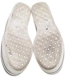 Cheapest 👏 Stella McCartney Grey Glitter Platform 👟 Sneakers Size 35 For 👩 Women 🎁 -Stella McCartney Shop luxury women stella mccartney used shoes p592668 007