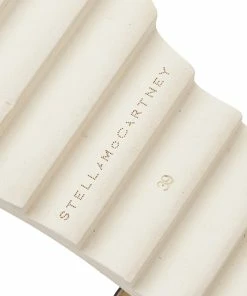 Hot Sale ✔️ Stella McCartney Blue Faux Leather Elyse Star Ankle Strap Platform 🩴 Sandals Size 39 For 👩 Women ✔️ -Stella McCartney Shop luxury women stella mccartney used shoes p598804 001