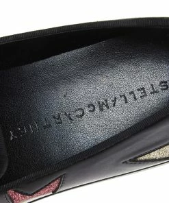 Best reviews of 😉 Stella McCartney Black Faux Leather Binx Star Platform 👟 Sneakers Size 36 For 👩 Women 😉 -Stella McCartney Shop luxury women stella mccartney used shoes p599753 007