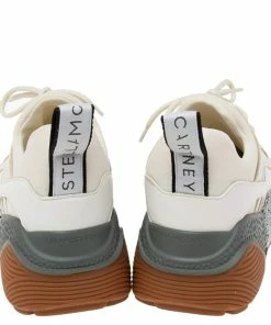 Best Pirce ⌛ Stella McCartney Multicolor Faux Suede And Faux Leather Eclypse Chunky 👟 Sneakers Size 37 For 👩 Women ⭐ -Stella McCartney Shop luxury women stella mccartney used shoes p601706 006