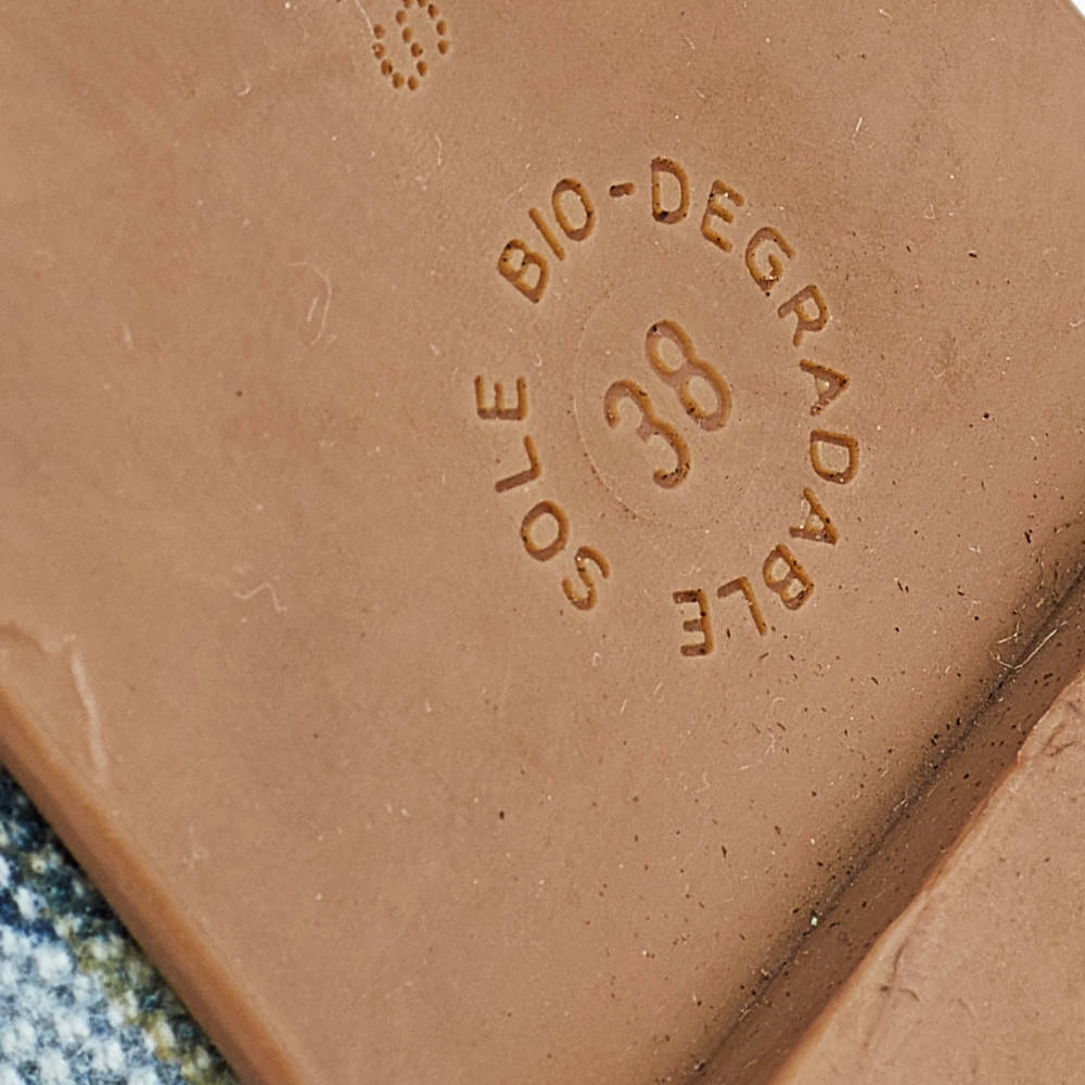 Wholesale ๐ Stella McCartney Blue Camo Print Canvas Smoking Slippers Size 38 For ๐ฉ Women ๐ 10 Wholesale ๐ Stella McCartney Blue Camo Print Canvas Smoking Slippers Size 38 For ๐ฉ Women ๐ - Image 8