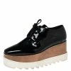 Deals 👍 Stella McCartney Black Faux Patent Leather Elyse Platform 👟 Sneakers Size 38 For 👩 Women 🎉 2 Deals 👍 Stella McCartney Black Faux Patent Leather Elyse Platform 👟 Sneakers Size 38 For 👩 Women 🎉 -Stella McCartney Shop luxury women stella mccartney used shoes p606084 003