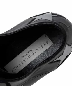 Promo ⌛ Stella McCartney Black Faux Leather Elyse Star Platform Derby 👟 Sneakers Size 36 For 👩 Women ❤️ -Stella McCartney Shop luxury women stella mccartney used shoes p608840 1647232657 002