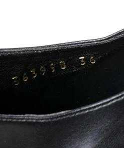 Promo ⌛ Stella McCartney Black Faux Leather Elyse Star Platform Derby 👟 Sneakers Size 36 For 👩 Women ❤️ -Stella McCartney Shop luxury women stella mccartney used shoes p608840 1647232662 003