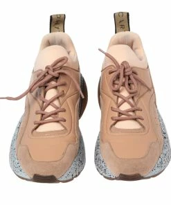 Best reviews of 🔥 Stella McCartney Beige Faux Suede And Faux Leather Eclypse Low Top 👟 Sneakers Size 39 For 👩 Women 🔥 -Stella McCartney Shop luxury women stella mccartney used shoes p617401 006