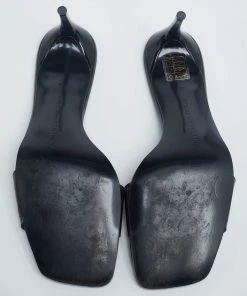 Budget ⭐ Stella McCartney Black PVC Slide 🩴 Sandals Size 35 For 👩 Women 👍 -Stella McCartney Shop luxury women stella mccartney used shoes p621521 003