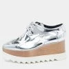 Best reviews of ✔️ Stella McCartney Silver Faux Leather Elyse Star 👟 Sneakers Size 38 For 👩 Women 👍 -Stella McCartney Shop luxury women stella mccartney used shoes p622633 008