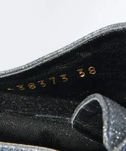 Budget 🛒 Stella McCartney Metallic Glitter Elyse Platform Derby 👟 Sneakers Size 38 For 👩 Women ✨ -Stella McCartney Shop luxury women stella mccartney used shoes p636363 009