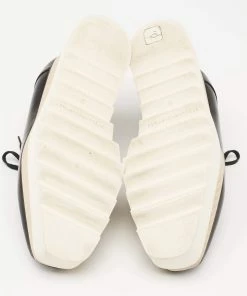 Flash Sale ⌛ Stella McCartney Black Faux Leather Elyse Platform Wedge 👟 Sneakers Size 39 For 👩 Women 😍 -Stella McCartney Shop luxury women stella mccartney used shoes p641090 007