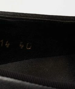 Discount 🔥 Stella McCartney Black Faux Leather Binx Star Slip On Platform 👟 Sneakers Size 40 For 👩 Women ⭐ -Stella McCartney Shop luxury women stella mccartney used shoes p646627 009