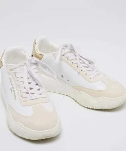 Cheap 🥰 Stella McCartney Tricolor Faux Leather And Faux Suede Loop Raised Low Top 👟 Sneakers Size 36 For 👩 Women 🎁 -Stella McCartney Shop luxury women stella mccartney used shoes p652026 002