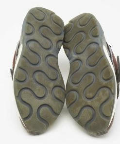 Discount 🌟 Stella McCartney Multicolor Faux Suede/Croc Embossed Leather Eclypse Velcro Strap 👟 Sneakers Size 40 For 👩 Women ⭐ -Stella McCartney Shop luxury women stella mccartney used shoes p656723 008