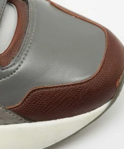 Discount 🌟 Stella McCartney Multicolor Faux Suede/Croc Embossed Leather Eclypse Velcro Strap 👟 Sneakers Size 40 For 👩 Women ⭐ -Stella McCartney Shop luxury women stella mccartney used shoes p656723 009