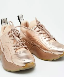 Best reviews of 👏 Stella McCartney Metallic Rose Gold Faux Leather Eclypse 👟 Sneakers Size 37 For 👩 Women ⌛ -Stella McCartney Shop luxury women stella mccartney used shoes p661149 007