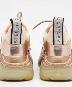 Best reviews of 👏 Stella McCartney Metallic Rose Gold Faux Leather Eclypse 👟 Sneakers Size 37 For 👩 Women ⌛ -Stella McCartney Shop luxury women stella mccartney used shoes p661149 009