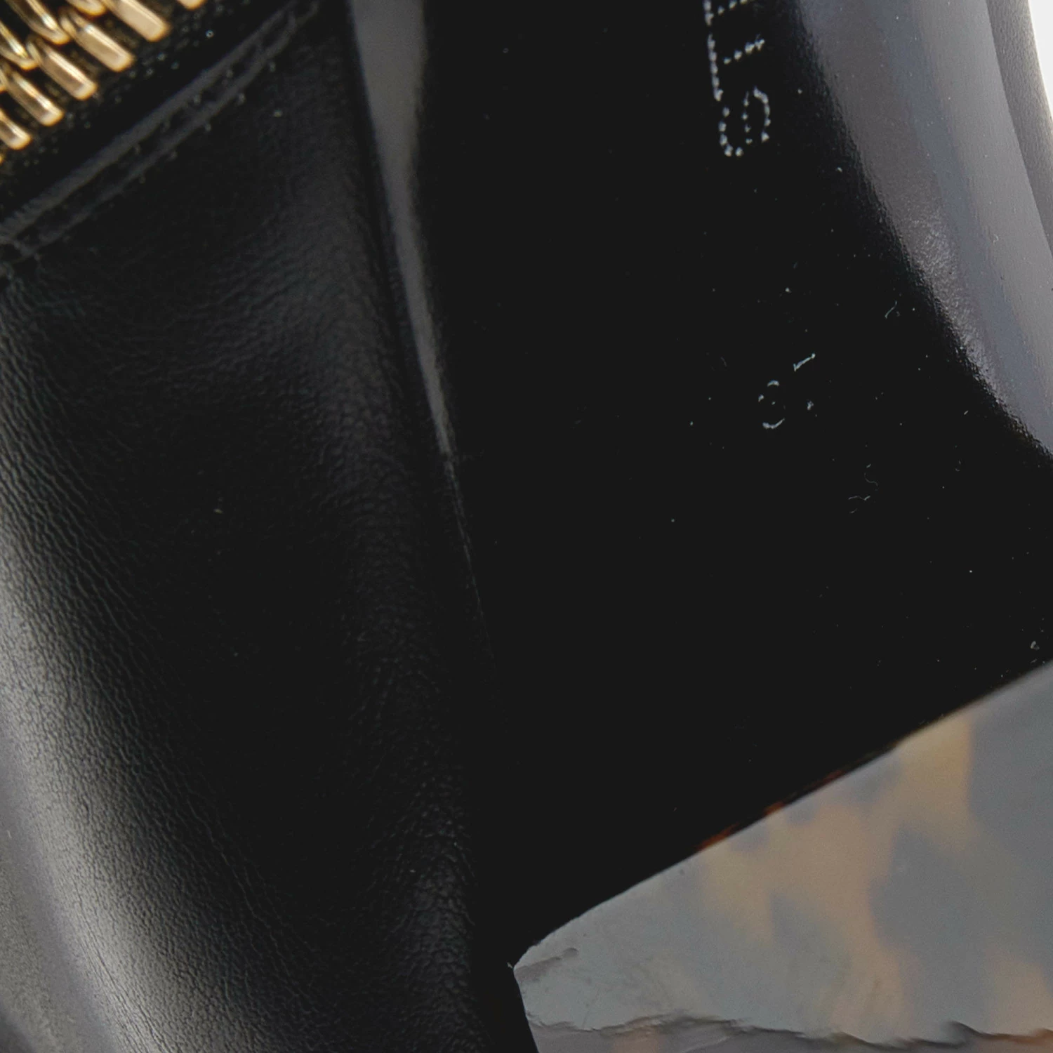 Discount ๐ Stella McCartney Black Faux Leather Tortoise Block Heel "Percy" Ankle ๐ฅพ Boots Size 37 For ๐ฉ Women ๐ 10 Discount ๐ Stella McCartney Black Faux Leather Tortoise Block Heel "Percy" Ankle ๐ฅพ Boots Size 37 For ๐ฉ Women ๐ - Image 8