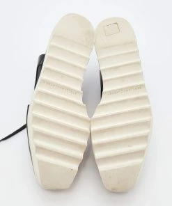 Wholesale 🤩 Stella McCartney Black Faux Leather Elyse Cut Out Platform Lace Up Derby Size 40 For 👩 Women 🤩 -Stella McCartney Shop luxury women stella mccartney used shoes p668381 008