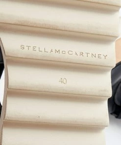 Wholesale 🤩 Stella McCartney Black Faux Leather Elyse Cut Out Platform Lace Up Derby Size 40 For 👩 Women 🤩 -Stella McCartney Shop luxury women stella mccartney used shoes p668381 009