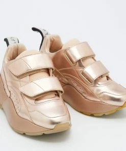 Best reviews of 💯 Stella McCartney Metallic Rose Gold Faux Leather Eclypse 👟 Sneakers Size 36 For 👩 Women 🥰 -Stella McCartney Shop luxury women stella mccartney used shoes p677570 005