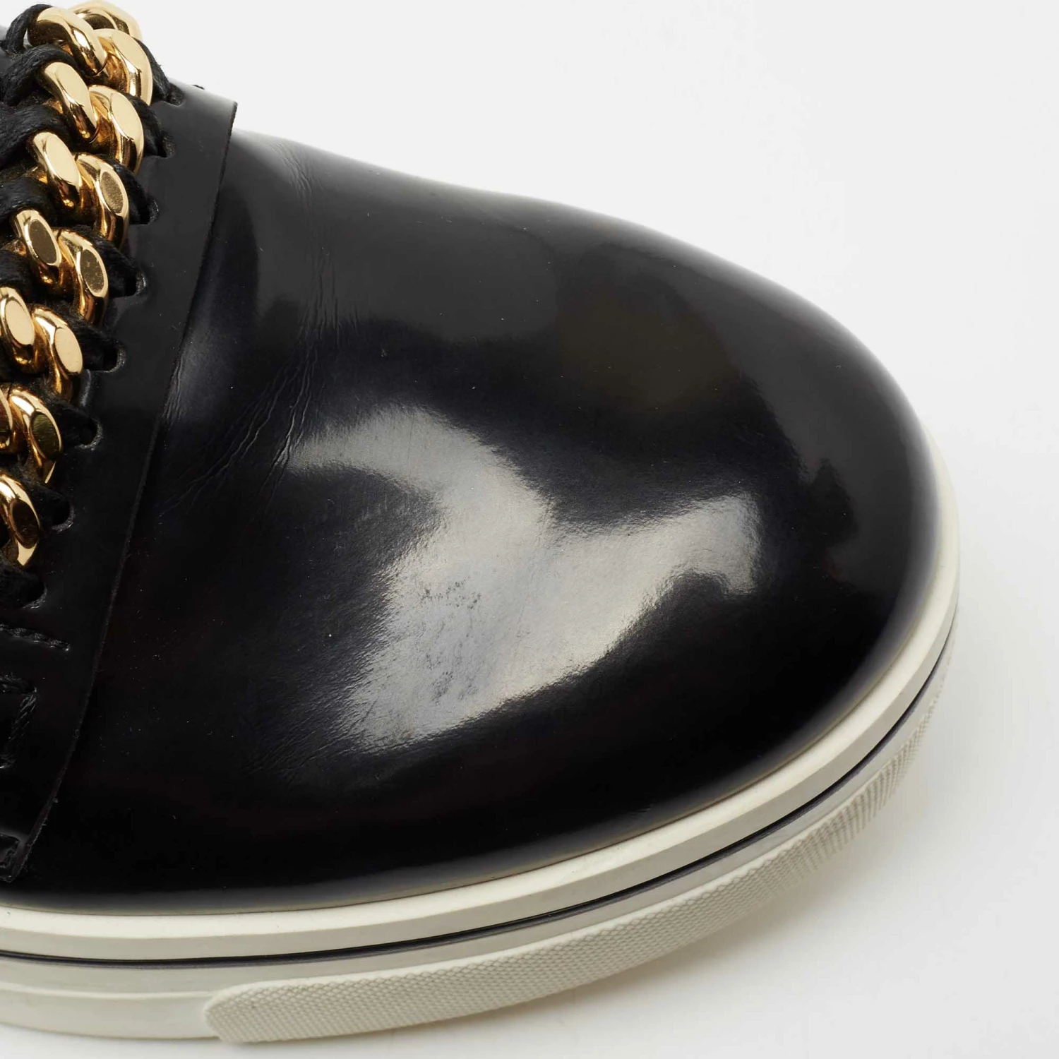 Hot Sale ๐ Stella McCartney Black Faux Leather Chain Link Slip On ๐ Sneakers Size 40 For ๐ฉ Women ๐คฉ 9 Hot Sale ๐ Stella McCartney Black Faux Leather Chain Link Slip On ๐ Sneakers Size 40 For ๐ฉ Women ๐คฉ - Image 7